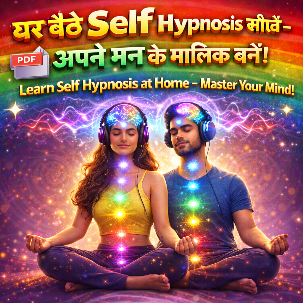घर बैठे Self Hypnosis सीखें – अपने मन के मालिक बनें ( Learn Self Hypnosis at Home – Become the Master of Your Mind )