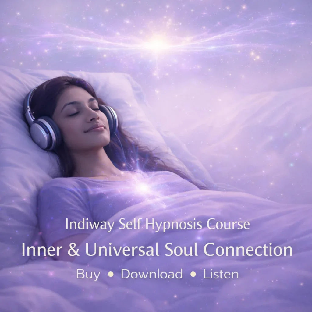 अपनी आत्मा को परमात्मा से जोड़ें - Indiway Self Hypnosis Course for - Inner Soul & Universal Soul Connection For Everyone( Hindi ) - Indiway Self Hypnosis