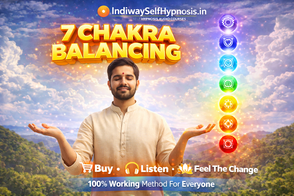 अपने मन का Reset Mode ( The Art of Inner Balance ), 7 Chakra Deep Sleep Hypnosis , ( Hindi )