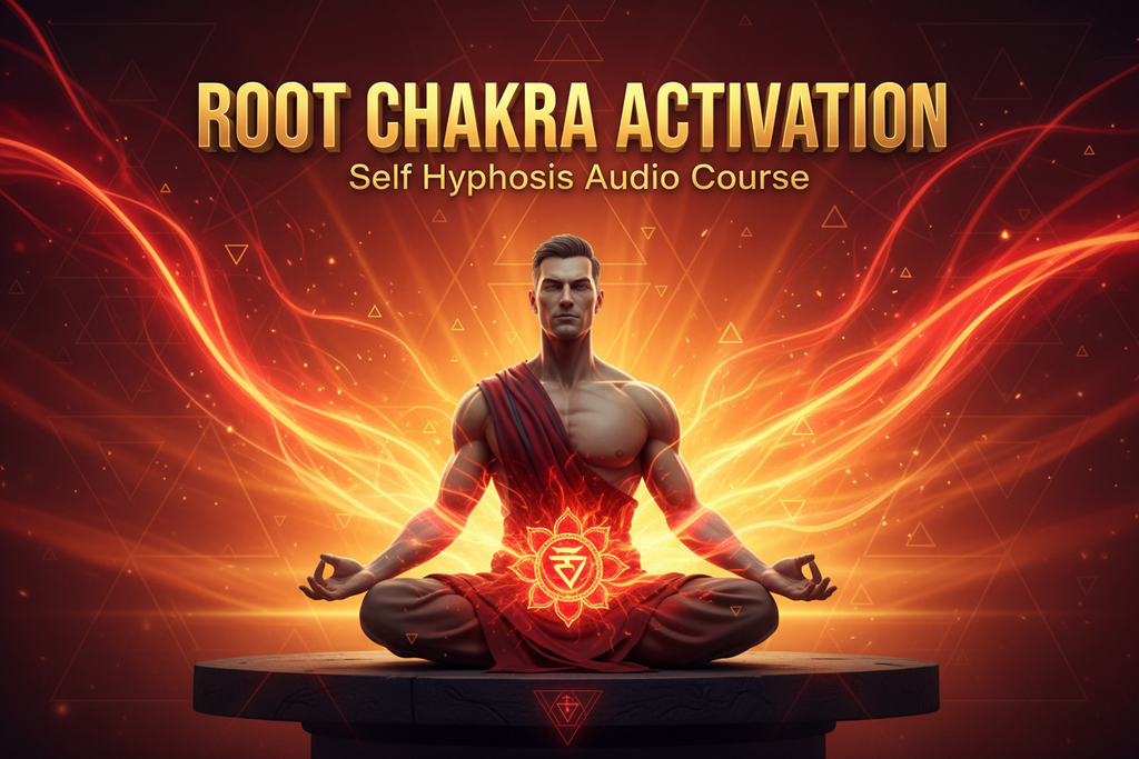 मूलाधार चक्र सक्रियण के लिए स्व सम्मोहन ऑडियो कोर्स। (हिन्दी).  Self Hypnosis Audio Course For Root Chakra Activation . ( Hindi )