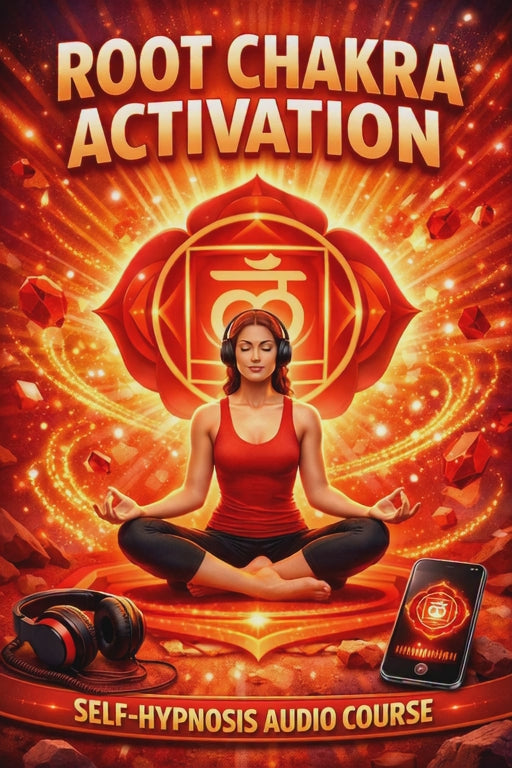 मूलाधार चक्र सक्रियण के लिए स्व सम्मोहन ऑडियो कोर्स। (हिन्दी).  Self Hypnosis Audio Course For Root Chakra Activation . ( Hindi )