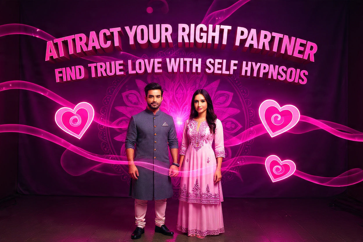 सही जीवनसाथी को आकर्षित करने के लिए स्व-सम्मोहन ऑडियो कोर्स For Male (हिंदी में) Self Hypnosis Audio Course For Attracting Right Partner in Life For Male ( Hindi ).